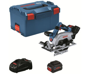 Bosch Professional GKS 18V-57-2 Akumulatorowa Pilarka Tarczowa (z 2 x PC 5,5 Ah; 06016C1202)