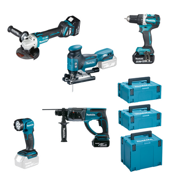 Makita DLX5066TJ Specjalny zestaw akumulatorów