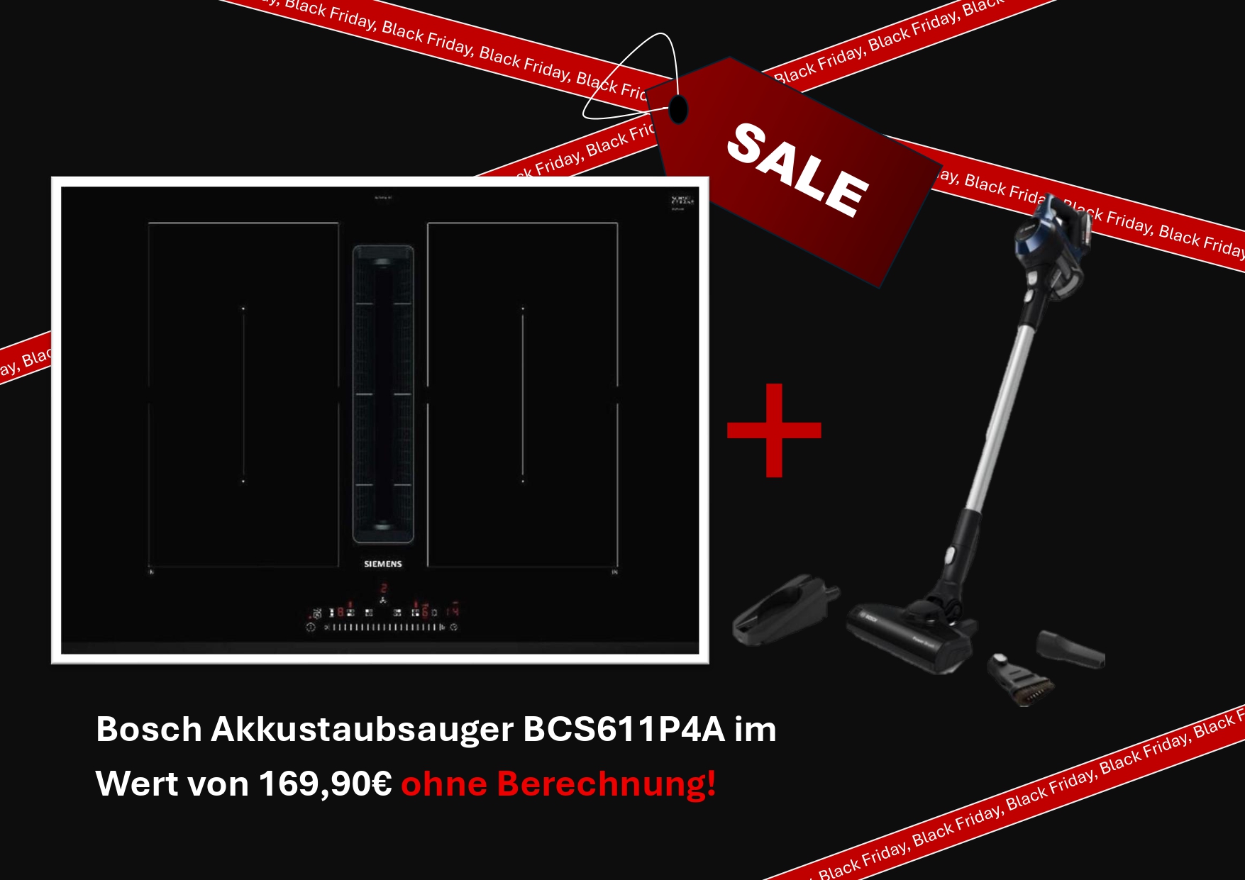 Siemens ED731FQ15E iQ500 Płyta indukcyjna z wyciągiem oparów 70 CM