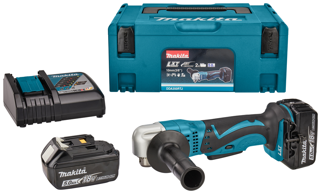 Makita 18V Akku-Winkelbohrer-Set (DDA350RTJ)