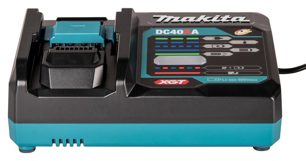 Makita DC40RA XGT 40 V max. szybka ładowarka do akumulatorów (191E07-8)
