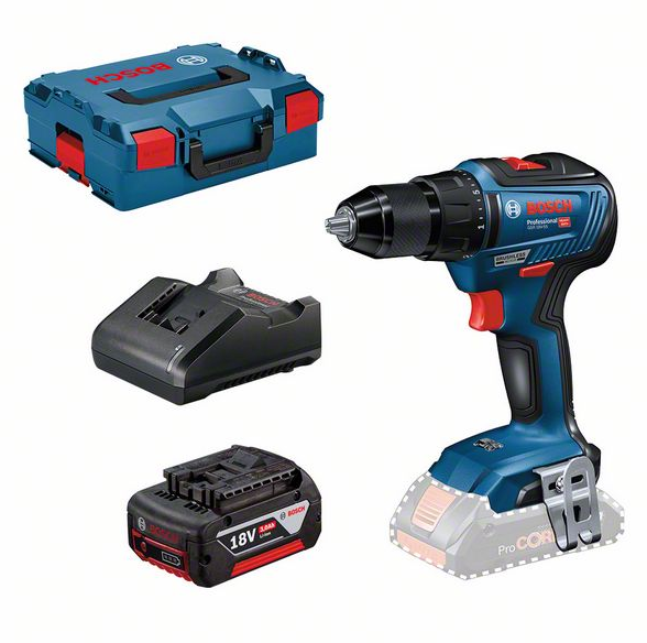 Bosch Professional Wkrętarka z walizką + 2 akumulatory 3.0Ah