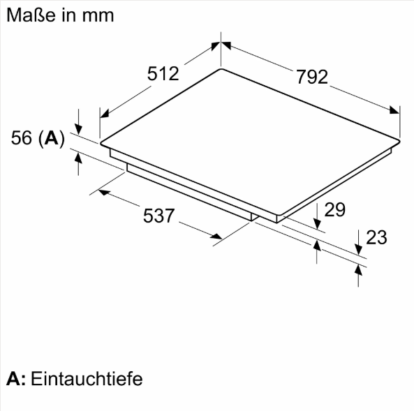 NEFF T58PHF1L0 N 70 Samodzielna płyta indukcyjna (80 cm, do zabudowy na płasko)