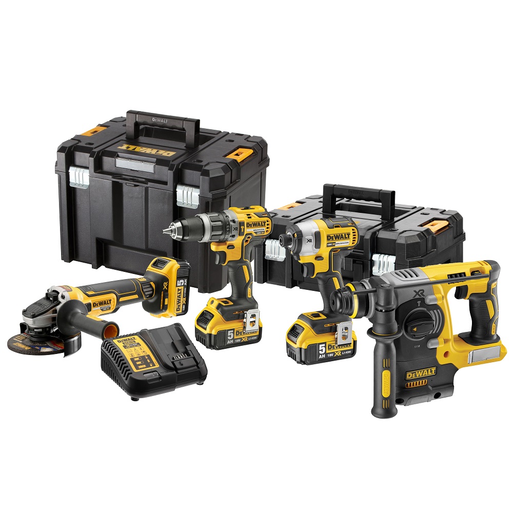DeWalt DCK422P3T-QW Zestaw akumulatorowy 18 Volt / 5 Ah