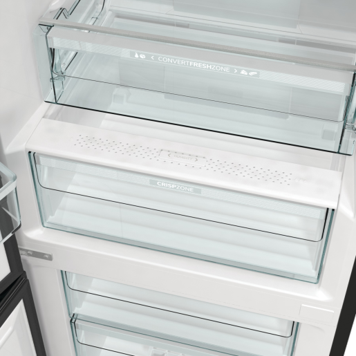 Gorenje ONRK619DBK-L Kühl-Gefrier-Kombination (Linksanschlag)