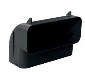 AD857033 Skrócony łuk kanału płaskiego M pionowy 90° AD857033 od Gaggenau