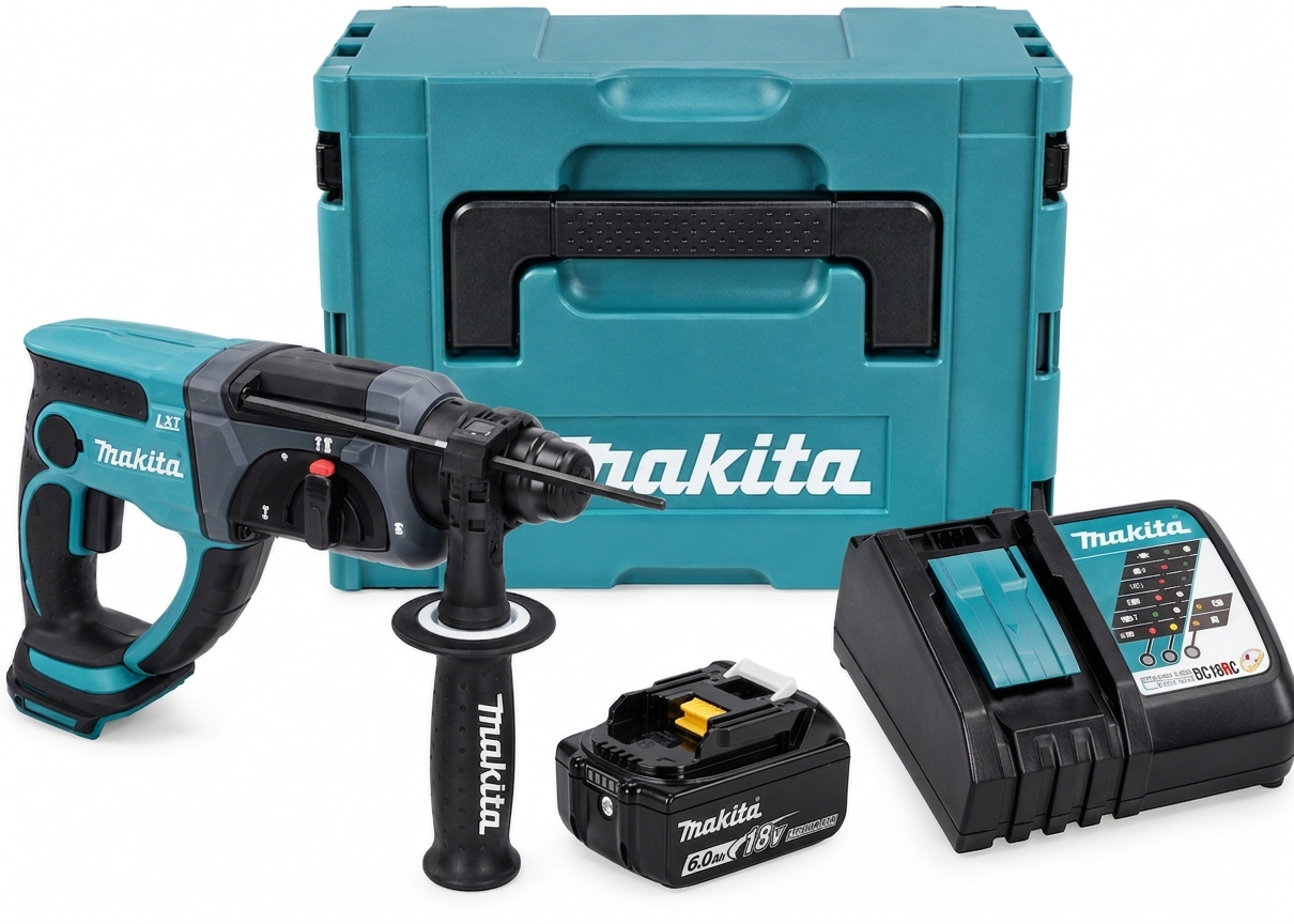 Makita DHR202RG1J Akku-Bohrhammer 18V / 6,0 Ah