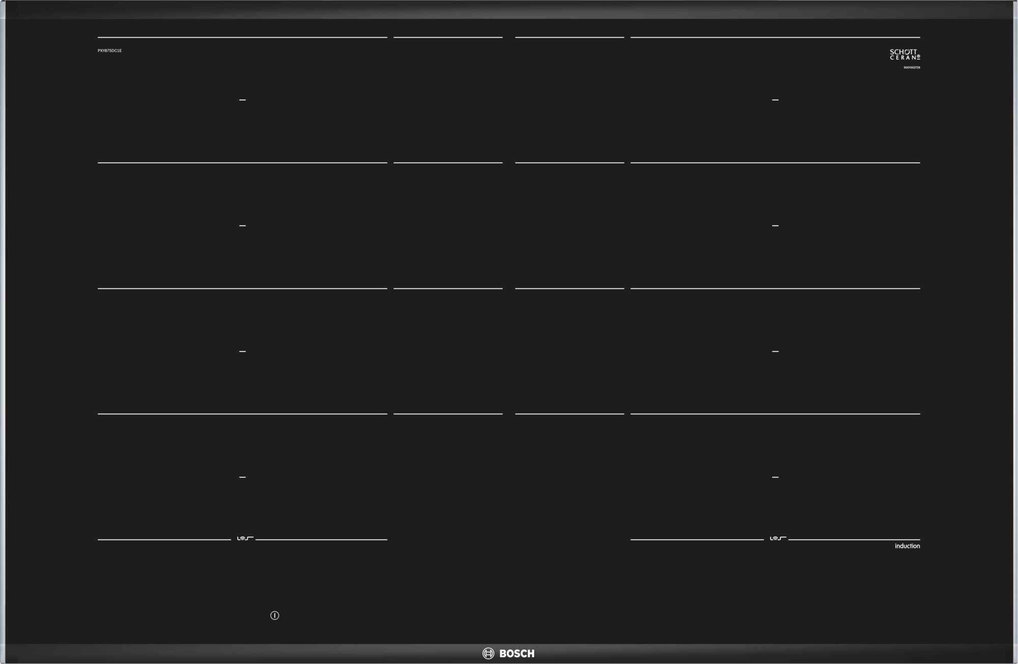 MCSA00995826_619083_PXY875DC1E_unlighted_def Bosch PXY875DC1E Seria 8 Płyta indukcyjna