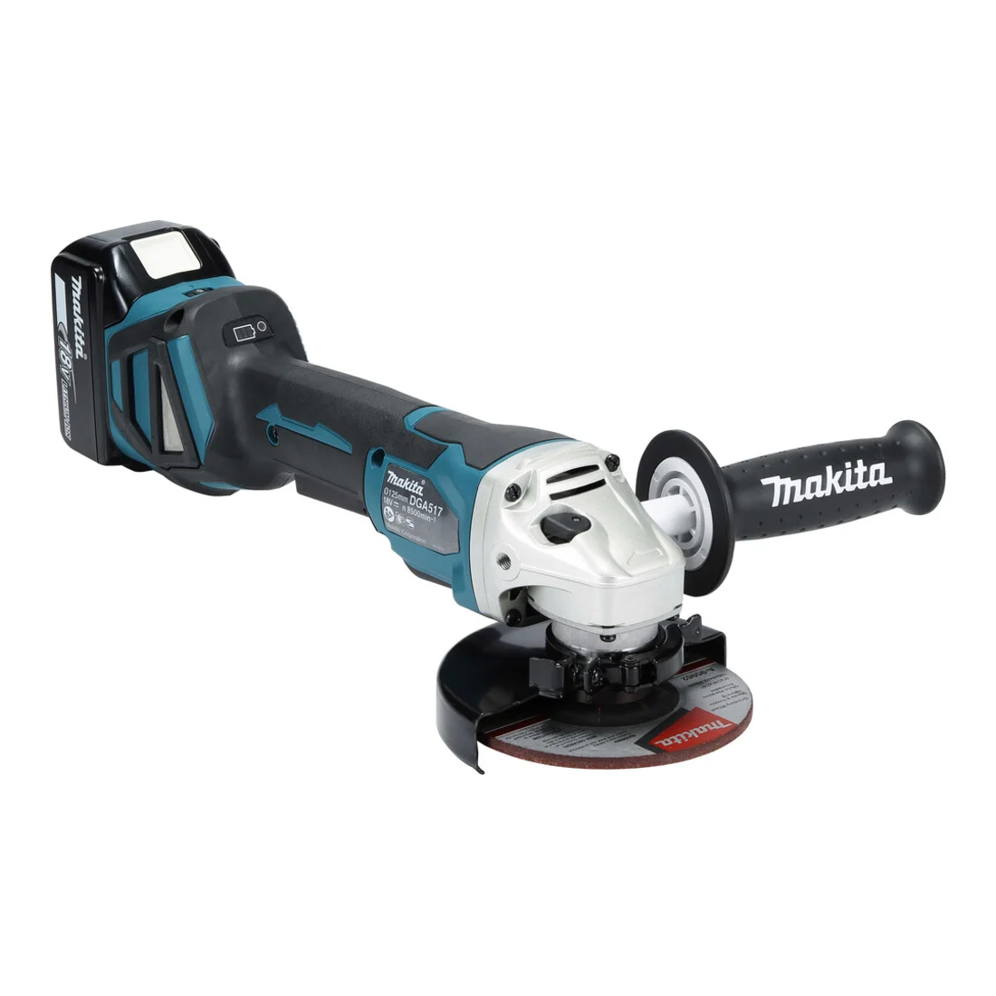 Makita Akku-Winkelschleifer 18V (DGA517RTJ)