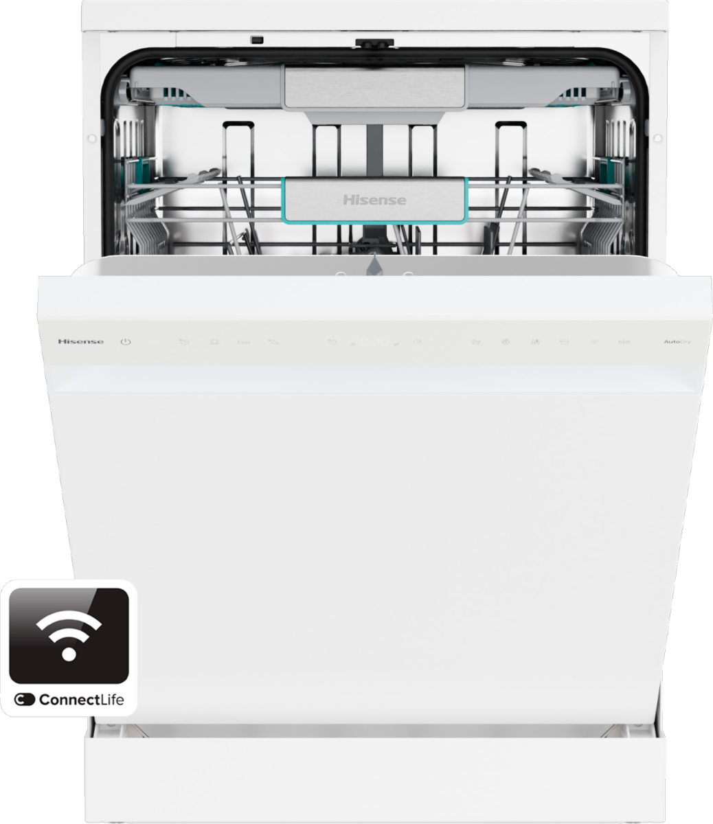 Hi6 Freistehend Geschirrspüler, 60 cm HS673A90W
