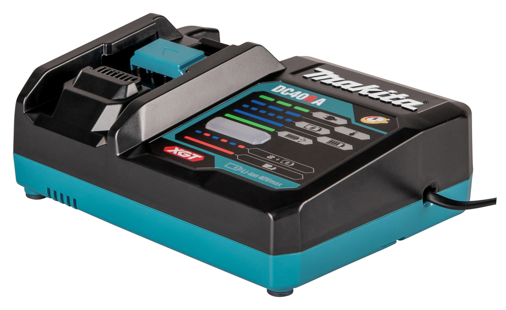 Makita DC40RA XGT 40 V max. szybka ładowarka do akumulatorów (191E07-8)