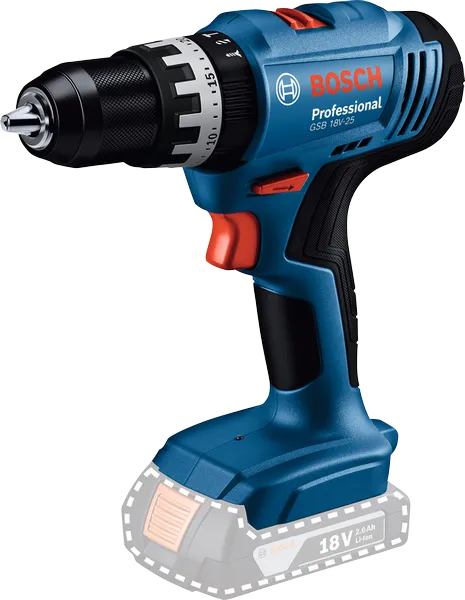 Bosch Professional GSB 18V-25 Akumulatorowa wiertarko-wkrętarka udarowa 18V