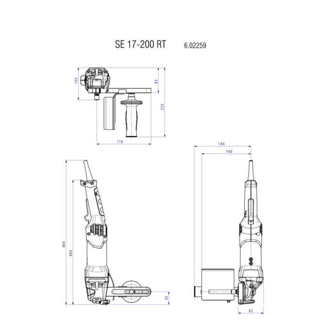 Metabo SE 17-200 RT (602259000)