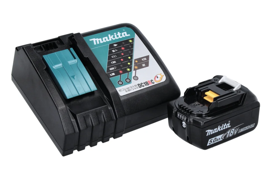 Makita DHR202RT1J Akku Kombihammer 18 V 2,0 J SDS Plus + 1x Akku 5,0 Ah + Ladegerät + Makpac