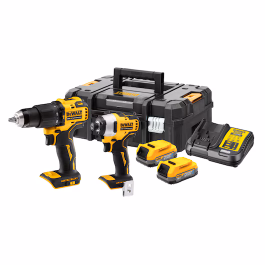DeWalt DCK2062E2T Akku-Kombopack 18V DCD709+DCF809