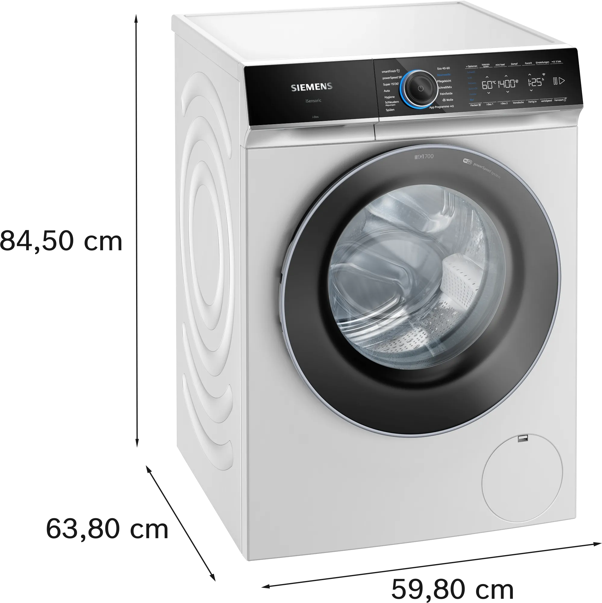 Siemens WG44B2A40 - iQ700 Pralka Frontowa 9 kg 1400 RPM