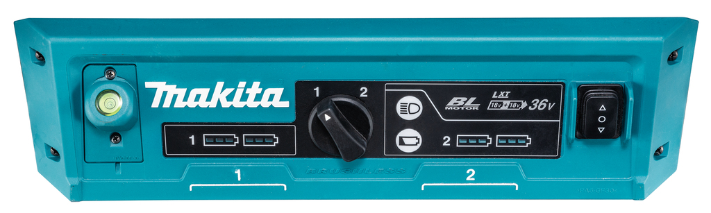 Makita DCU601Z Akku-Schubkarre 2x18V LXT – 300 kg Tragkraft mit elektrischem Lift