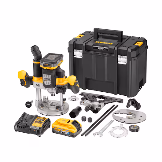 DeWalt DCW620H2 Akkufräsmaschine, 18 V, 5 Ah, 36 mm Durchmesser