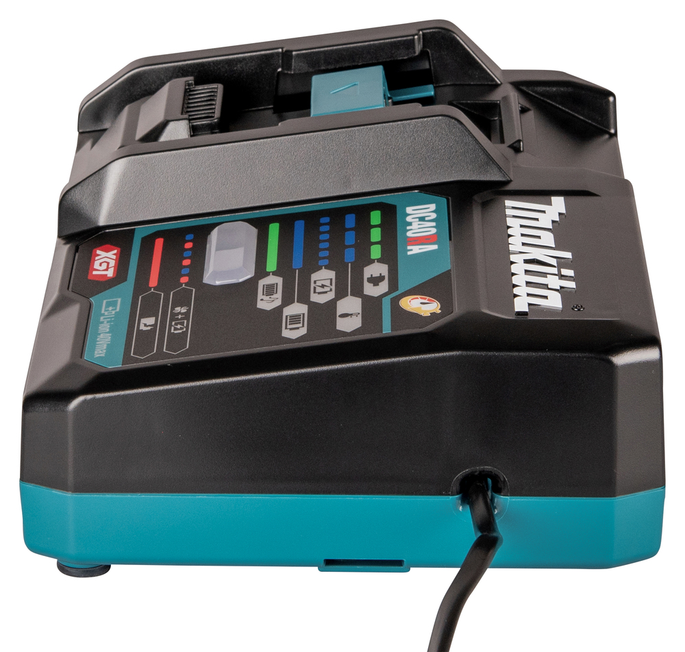Makita DC40RA XGT 40 V max. szybka ładowarka do akumulatorów (191E07-8)