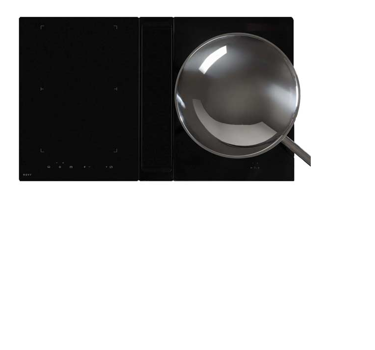Novy 40008 Wok Power z wentylatorem nieckowym